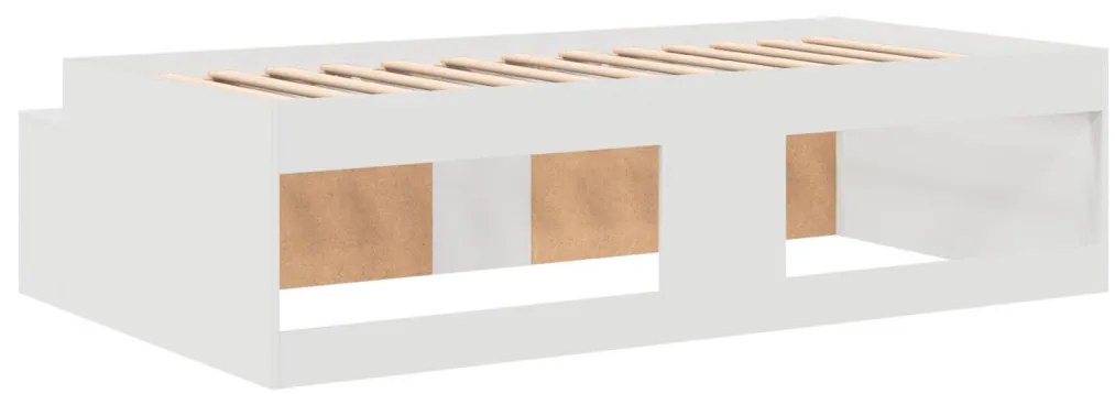 Tárolós ágykeret Fehér 90x200 cm