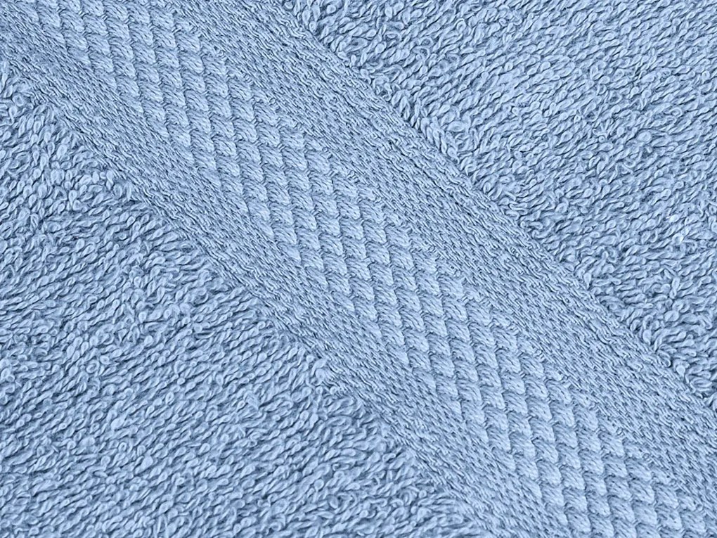 CLARYSSE ELEGANCE törölköző 60x110 cm kék, 100% pamut