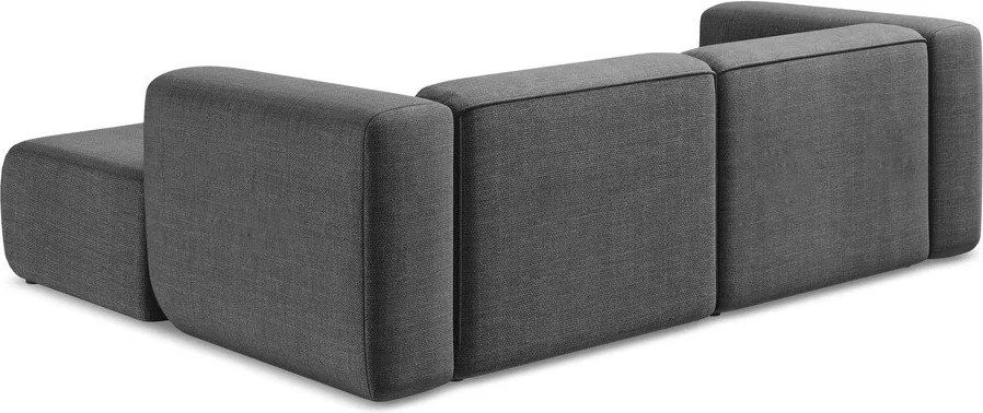 Szürke sarokkanapé (jobb oldali-heverő résszel) Ekahi – Makamii