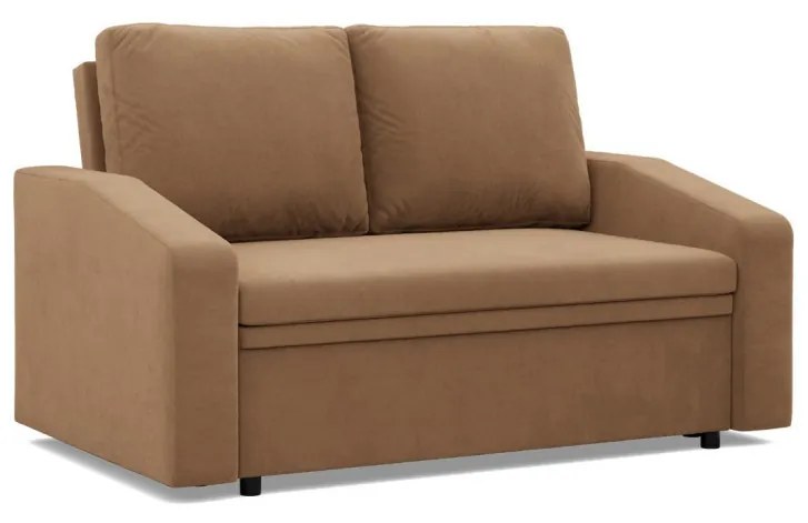 Zeus kanapé, szövet anyag, hab töltet, döntött kartámasz, barna