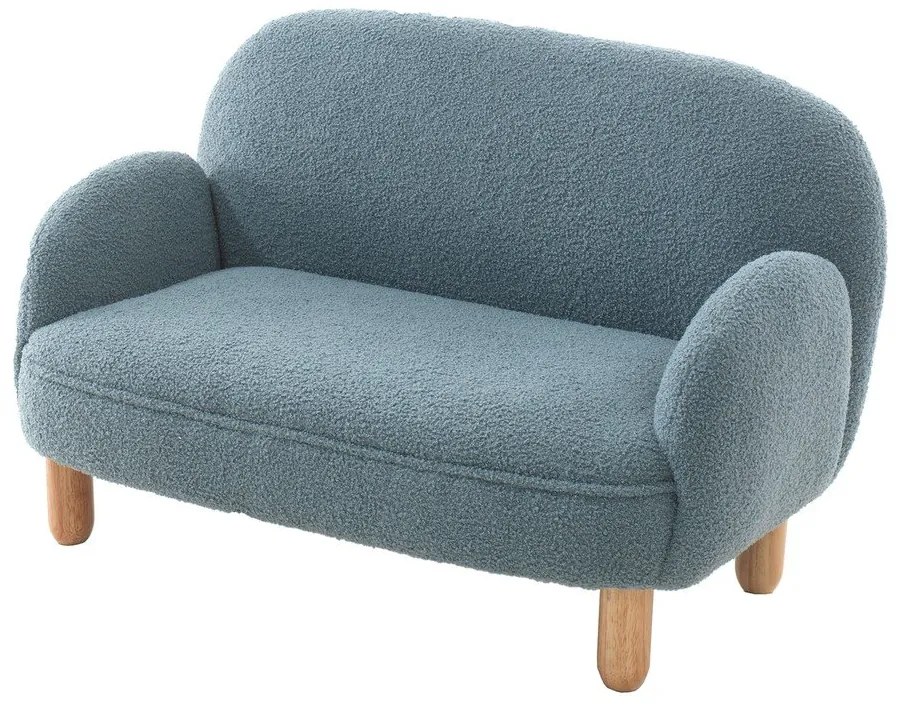 Bézs buklé gyerek kanapé 89 cm Rocky – Vipack