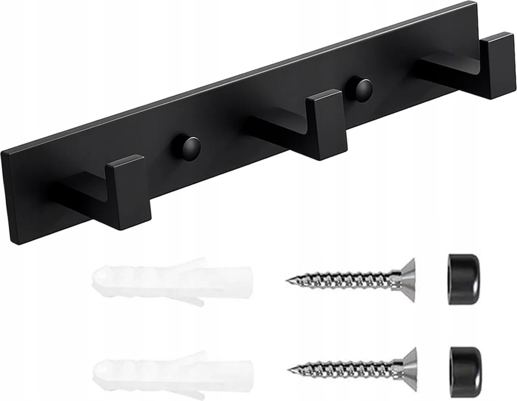 Fürdőszobai törölközőtartó akasztó konyhai fürdőszoba akasztóval 26 cm