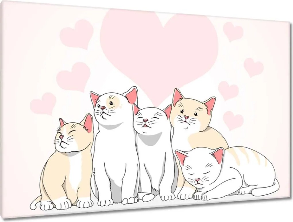 Képek 120x80 Cica Cicák