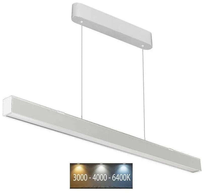 LED Csillár zsinóron LED/40W/230V 3000/4000/6400K fehér