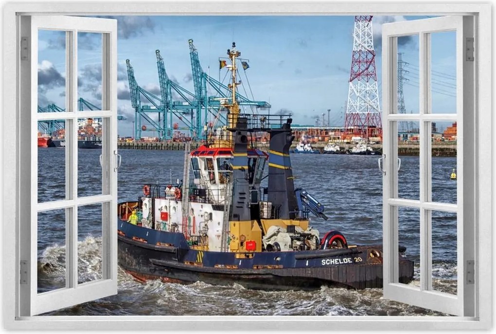 Poszterek 60x40 Tengeri vontatóhajó