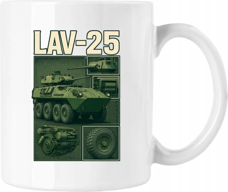 Bögre Us Marines Lav 25 Fehér 330ml