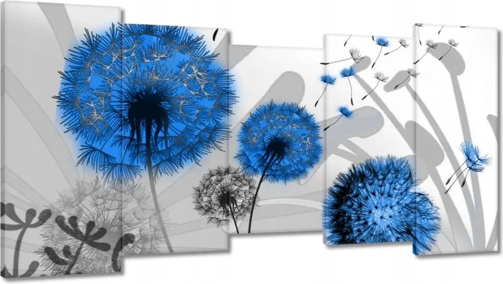 Vászonkép 150x80 Kék pitypangok