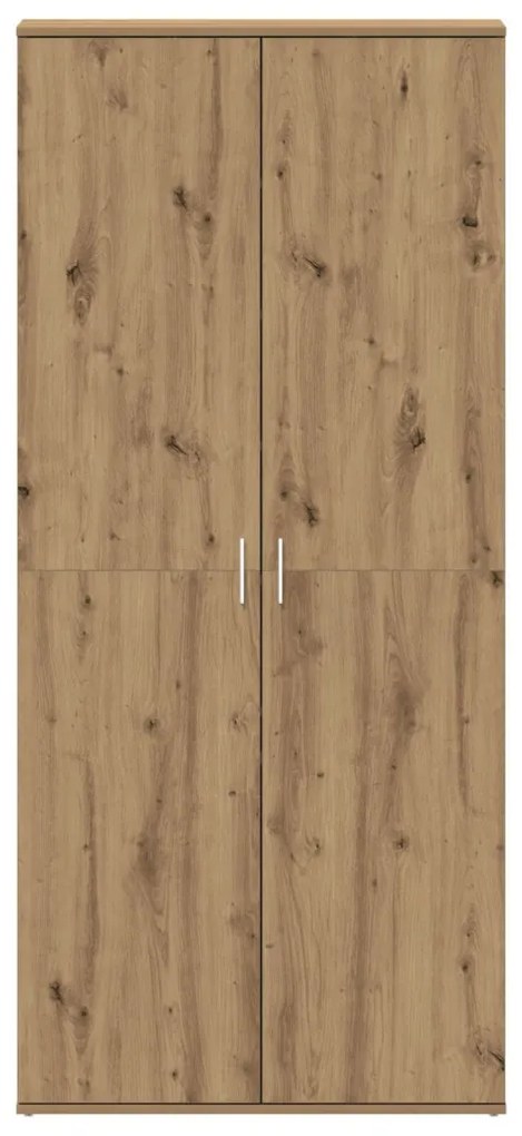 Cipőszekrény Tölgy 80x39x180 cm Mérnök által tervezett fa