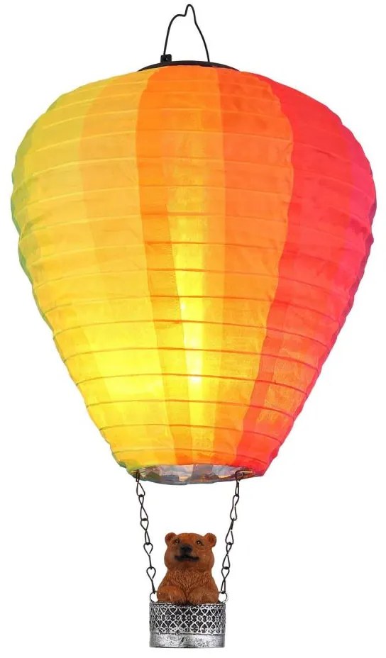 Globo 36138 - LED Függesztett napelemes dekoráció 24xLED/0,06W/3V IP44 Repülő léggömb