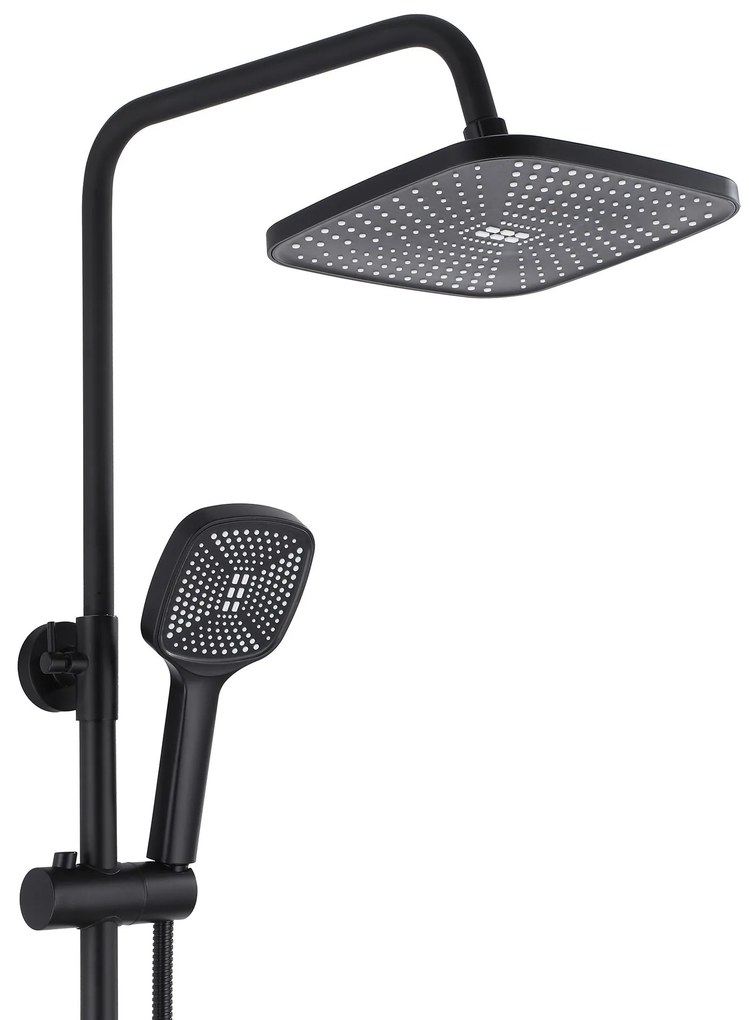 Zuhanyszett REA ARGUS BLACK MATT