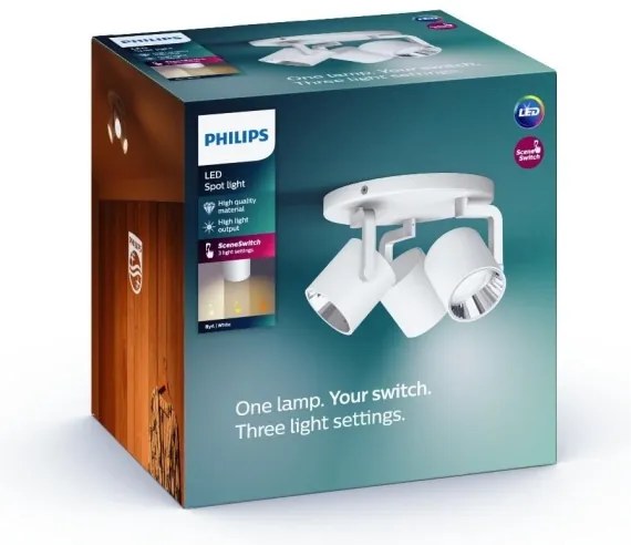 Philips 50673/31/P0 - LED Dimmelhető spotlámpa BYRL 3xLED/4.5W/230V