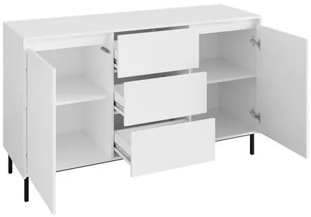 Komód Somkera 2D3SZ (fekete) . 1103679