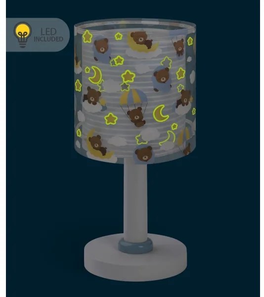 Dalber 41571T - LED gyereklámpa BABY TEDDY 1xG4/4W/230V kék