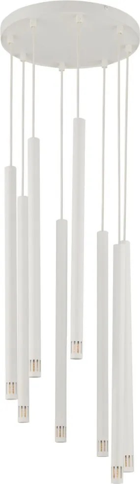 SIGMA LIGHTING 33232 SOPEL Hengeres Függesztett Lámpa Fehér G9 IP20