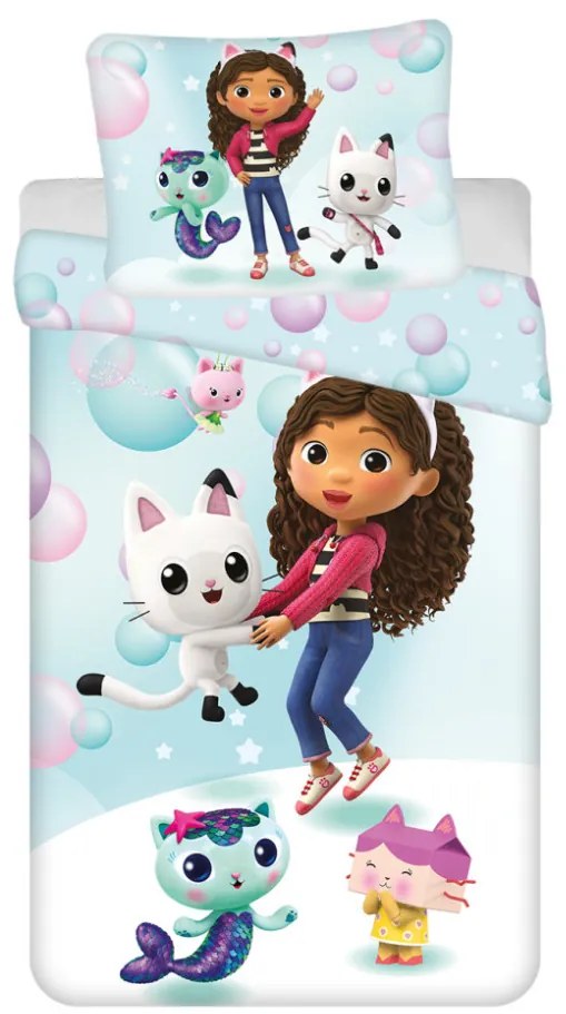 Gabi babaháza Bubbles ágyneműhuzat 140×200cm, 65×65 cm microfibre