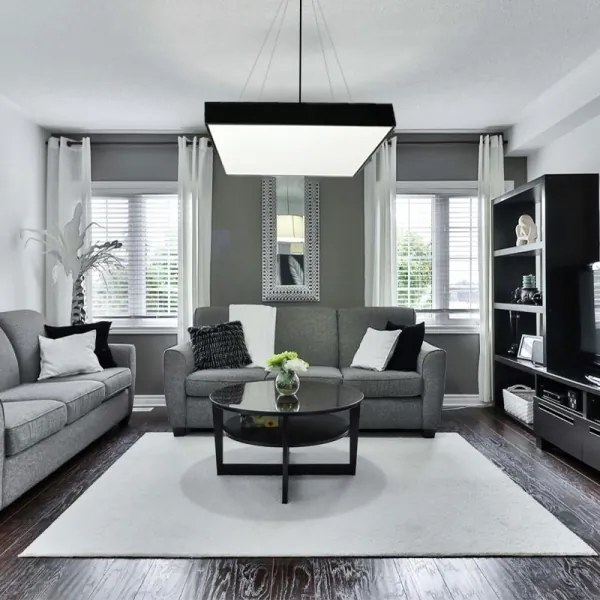 LED Csillár zsinóron LED/110W/230V 4000K 80x80 cm