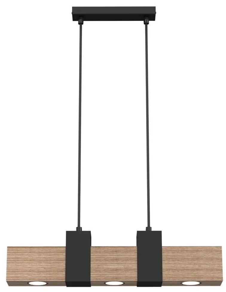 Csillár zsinóron BELEN 3xGU10/8W/230V