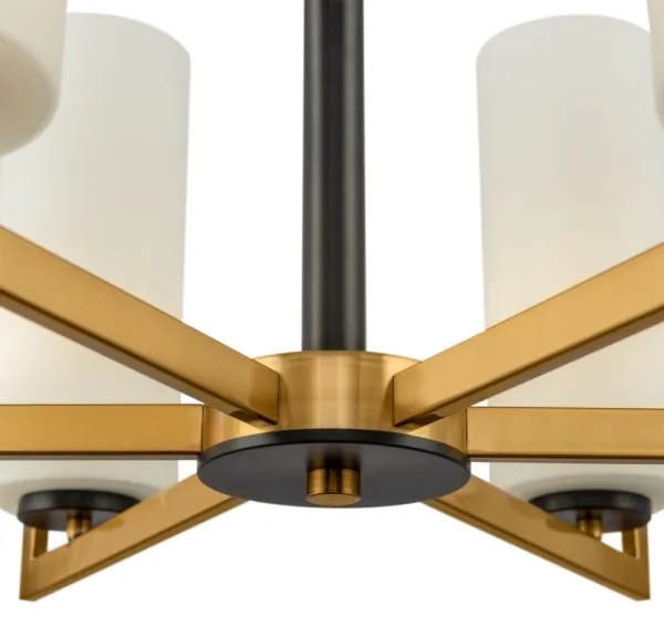 Maytoni MOD089PL-06BS - Csillár rúdon FORTANO 6xE27/40W/230V