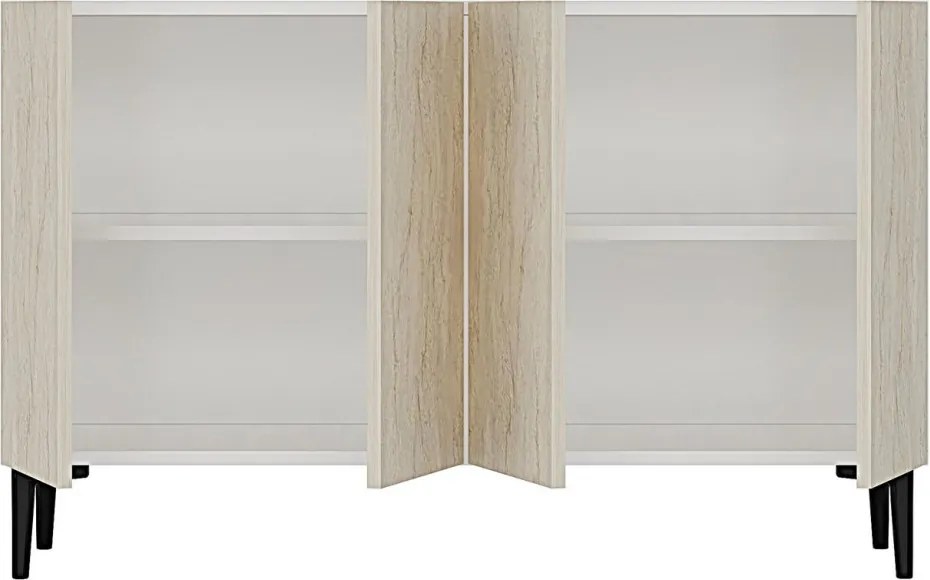 Aplos 120 - White, Travertine