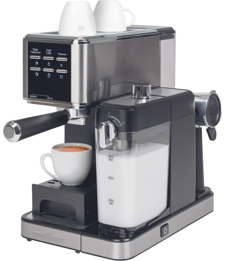 ProfiCook ES-KA 1266 2 az 1-ben eszpresszó