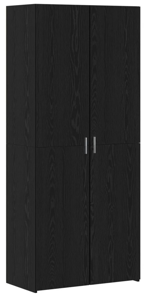 Büfé Fekete tölgy 40x42.5x185 cm Épített fa