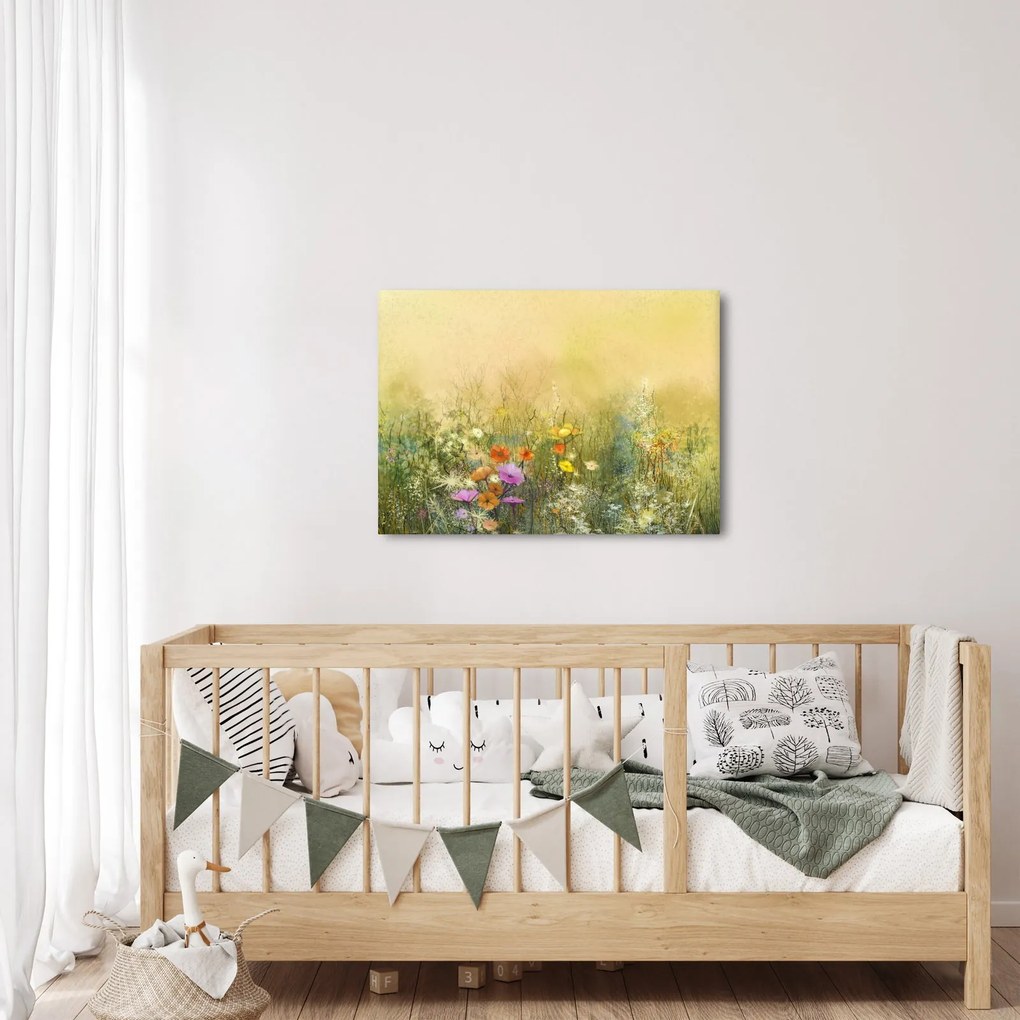 Kép - Festett rét (70x50 cm)