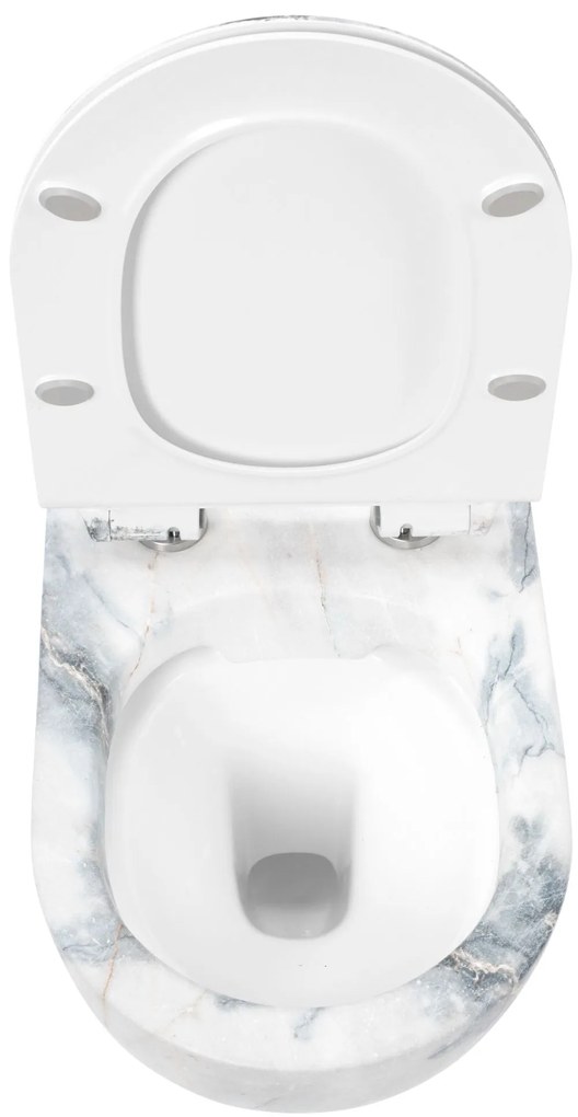 WC csésze Rea Carlos Slim Granit Matt