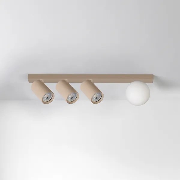 Brilagi - SELE BALL irányítható spotlámpa 3xGU10/30W/230V + 1xG9/10W bézs