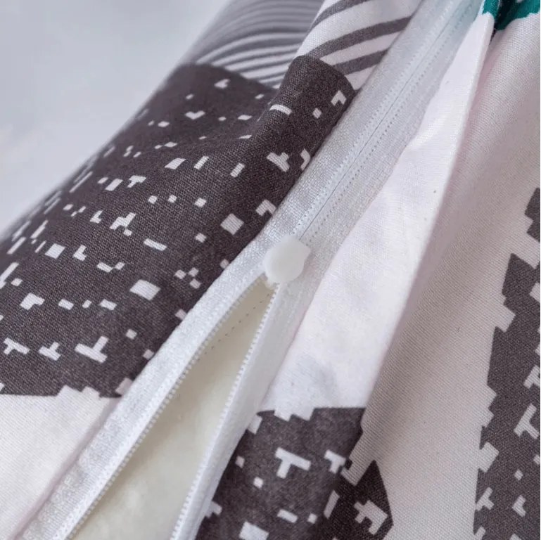 Mikroszálas ágynemű PULINA szürke Ágyneműhuzat mérete: 70 x 80 cm | 140 x 200 cm