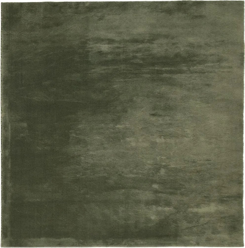 vidaXL HUARTE erdőzöld rövid szálú puha és mosható szőnyeg 200x200 cm