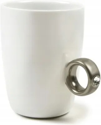 Kétkarátos bögre ezüst Ajándék Kütyü