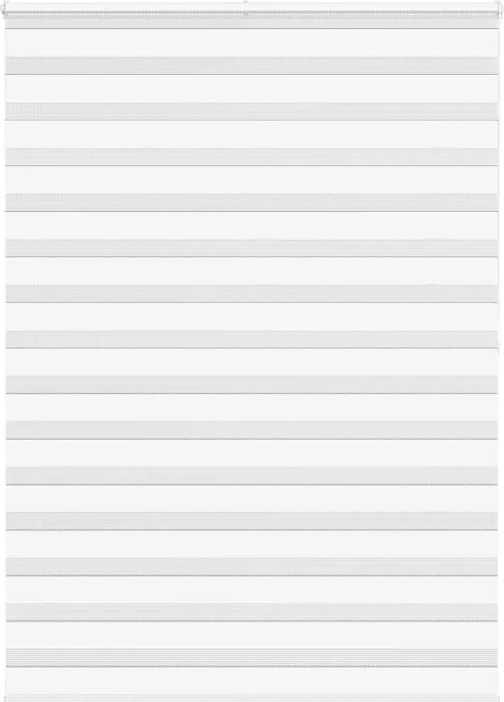 vidaXL zebrafüggönnyel fehér szövetszélesség 150,9 cm poliészter