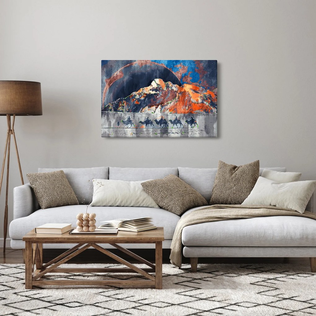Kép - A sweathouse-ok illusztrációja (90x60 cm)