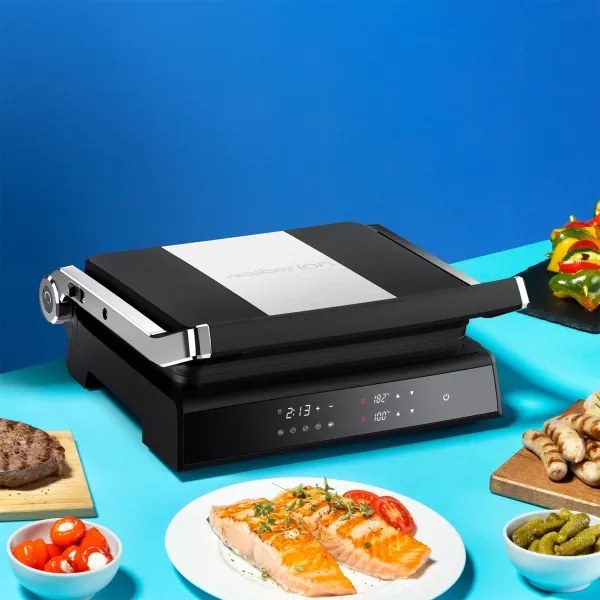 Niceboy ION Grillmaster - Kontakt grill 2000W/230V fekete/matt króm