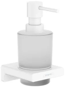 Hansgrohe AddStoris szappanadagoló tartóval fehér matt színben 41745700