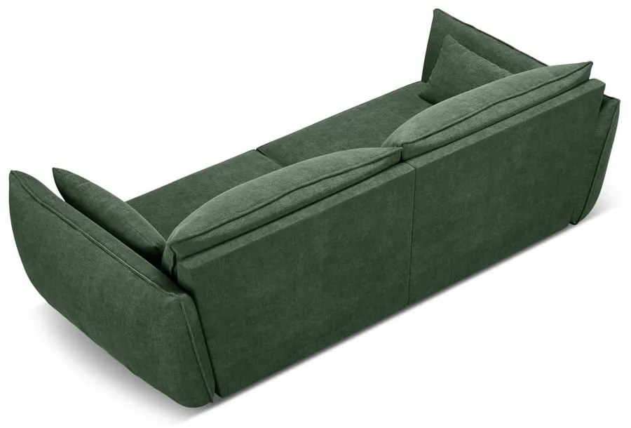 Sötétzöld kanapé 208 cm Vanda – Mazzini Sofas