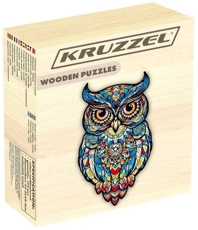 Wooden puzzle - Kruzzel puzzle 24551
