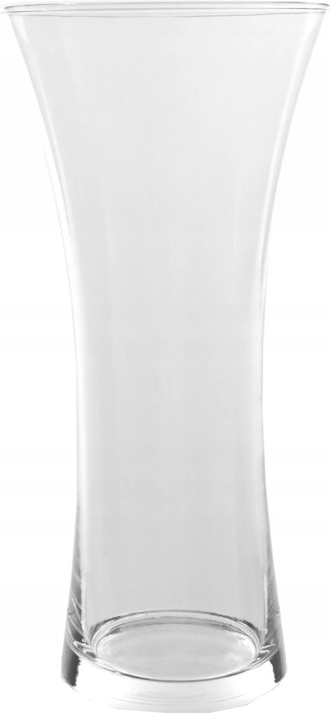 Üveg váza Dekoratív Keskeny Homokóra h 25