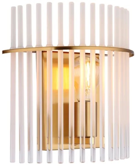 Globo 15698WM - Fali lámpa GORLEY 1xE27/60W/230V arany