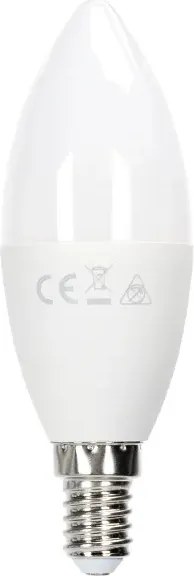 LED izzó C37 E14 12W 6500K