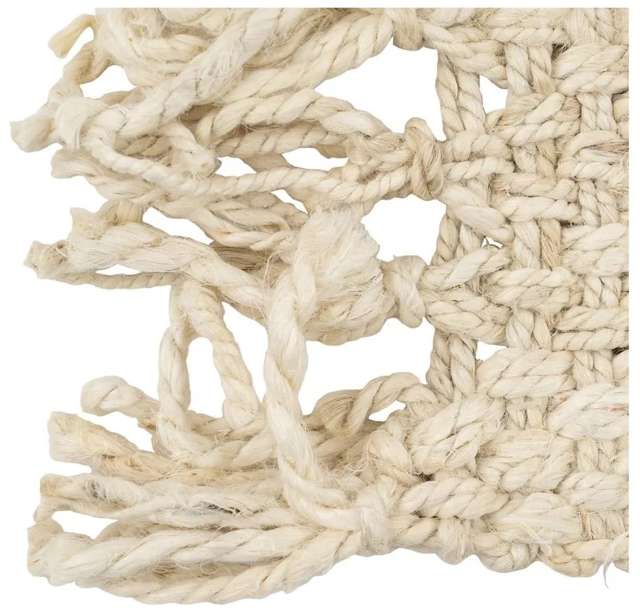 Krémszínű juta futószőnyeg 70x170 cm Altea – Ixia