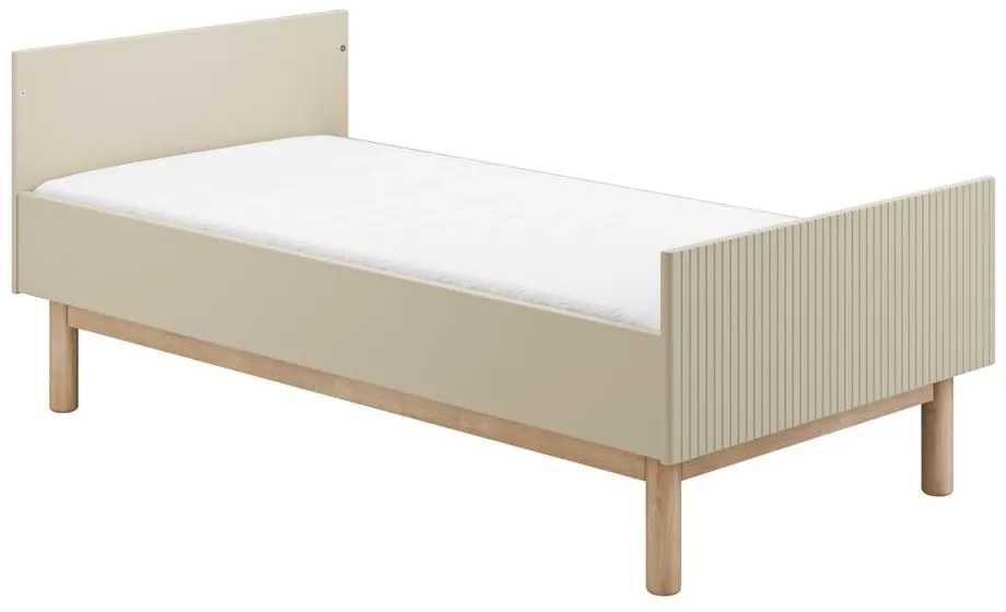Krémszínű babaágy 70x140 cm Miloo – Pinio
