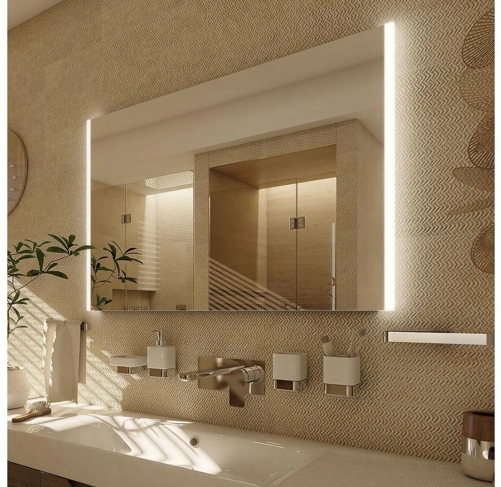 NIMCO ZP 11003 - LED Fürdőszobai tükör háttérvilágítással 6500K 70x80 cm IP44