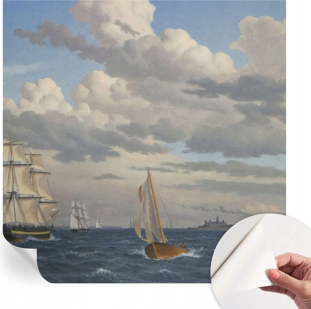 Öntapadós tapéta Fali furnér 3D hatás Tengeri kaland 250x250 cm