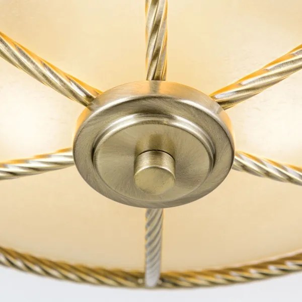 Orion - MAURO mennyezeti lámpa 3xE27/60W/230V, Ø 42 cm, bronz