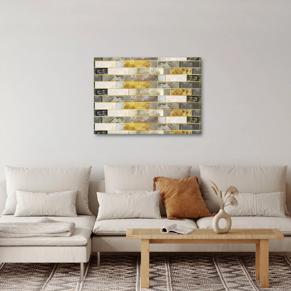 Kép - Dekoráció textúrákkal (70x50 cm)