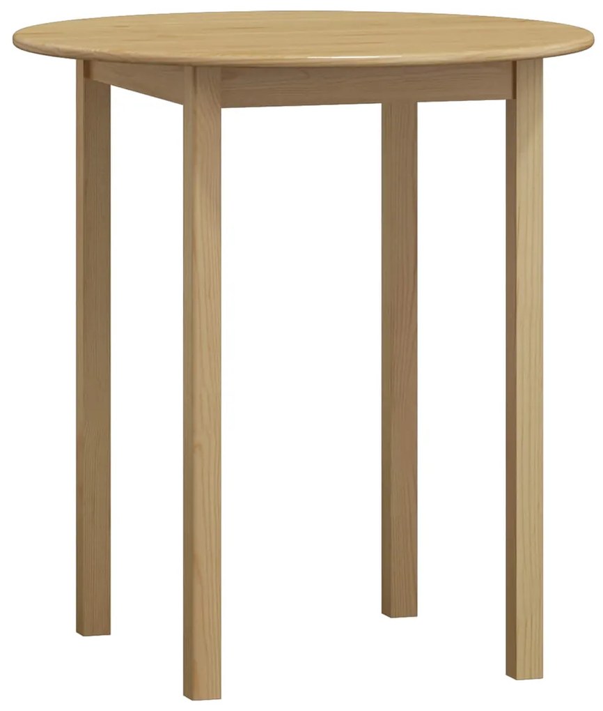 Fenyő asztal c3, átmérője 120 cm