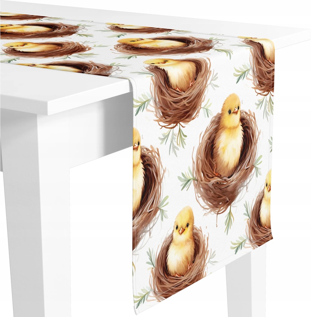 Húsvéti Asztali Futófelület dekoratív 40x160 Sima matt Húsvét