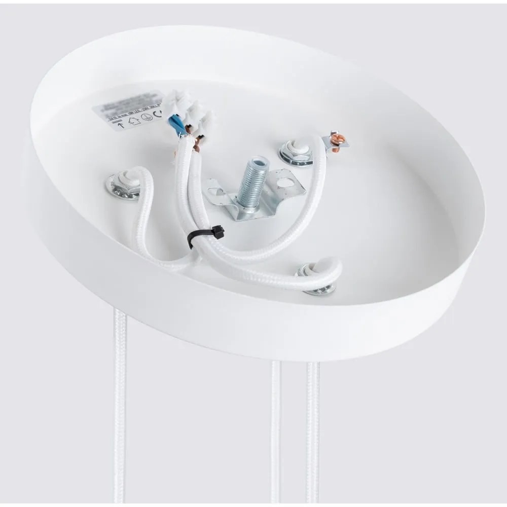 Fehér függőlámpa ø 19,5 cm Gleam – Sollux