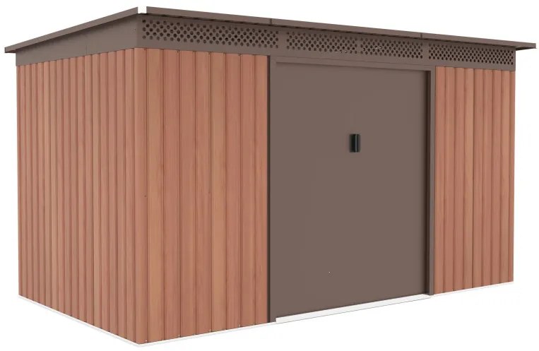 G21 GRAH 700 kerti tároló - 340 x 206 cm, barna